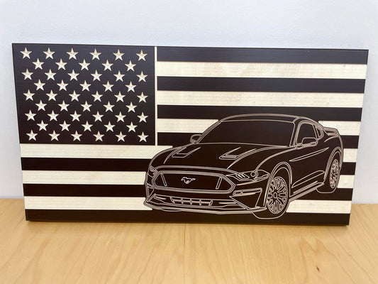 2018-2023 Mustang GT Flag