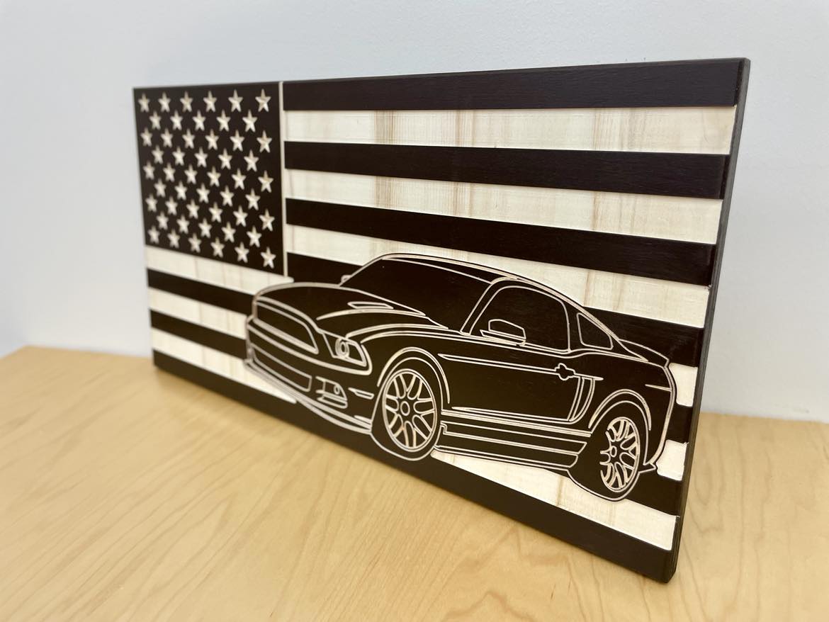 2011-2014 Mustang GT Flag